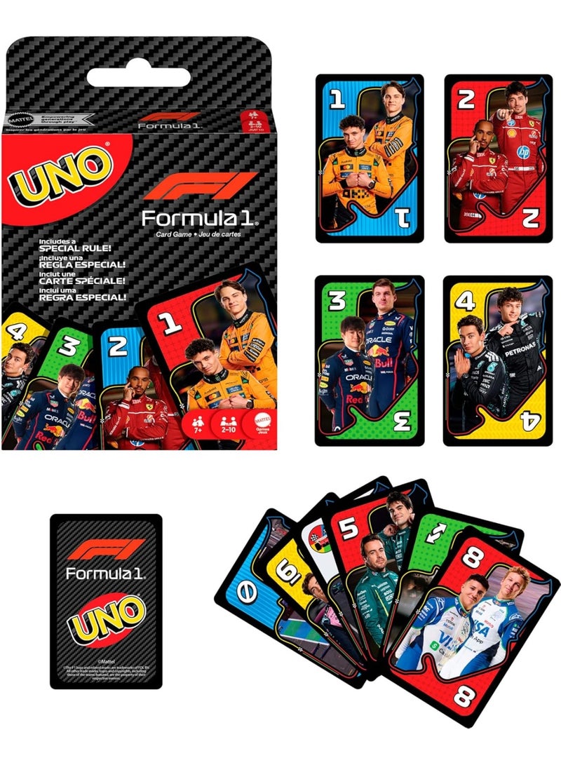 Mattel Games UNO Formula1 JMF10 - Image 1